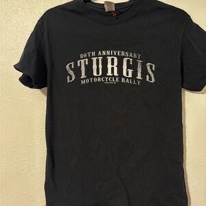Black Sturgis Motorcycle Rally T-Shirt